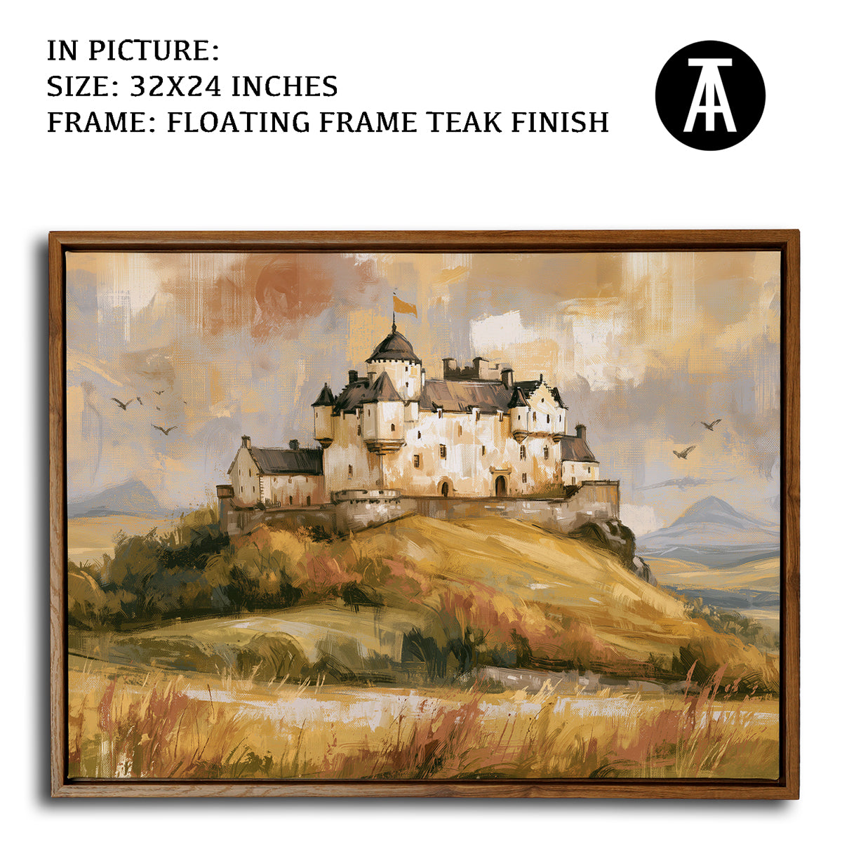 Artwork in Floating Frame