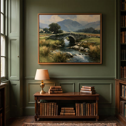 Painting in a Lifestyle Setting