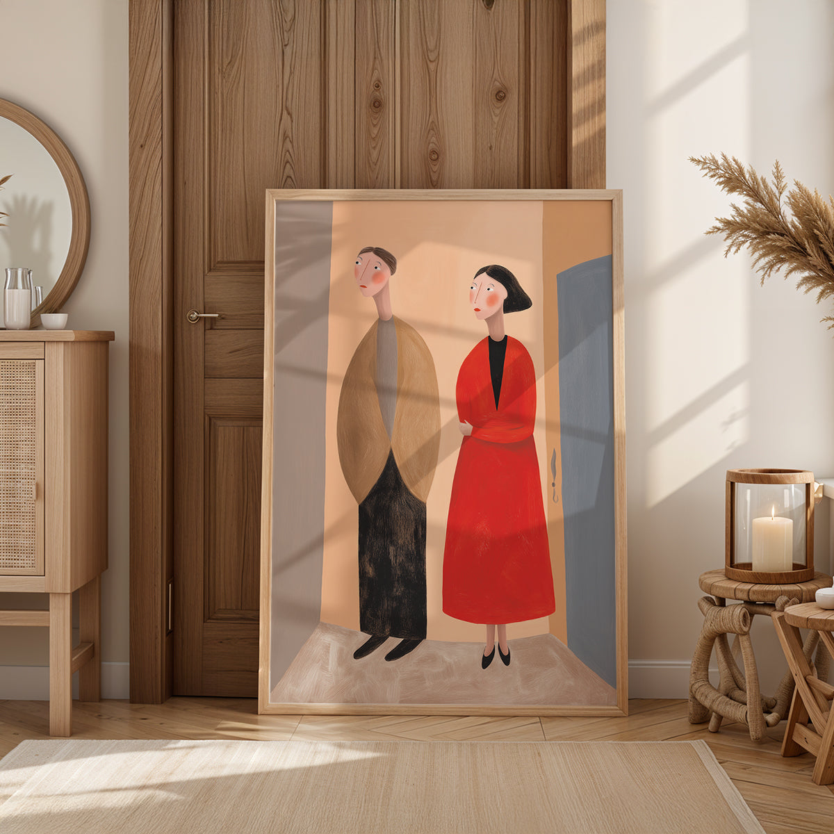 Painting in a Lifestyle Setting