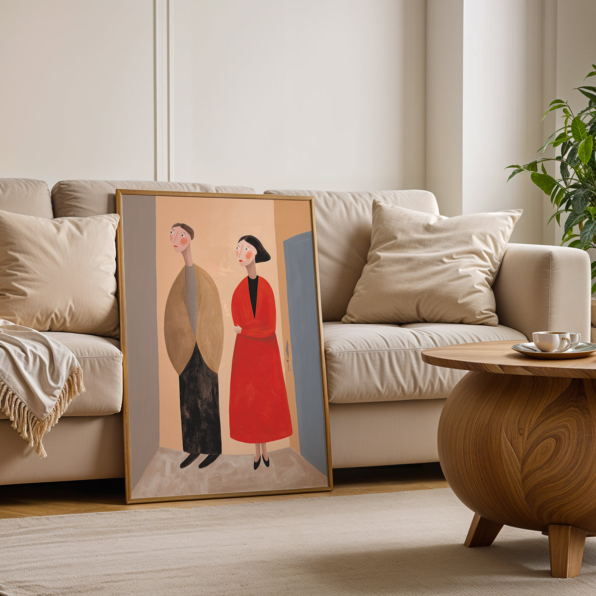 Canvas Art  in a Lifestyle Setting