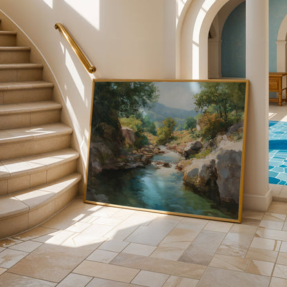 Vaastu Painting in a Lifestyle Setting