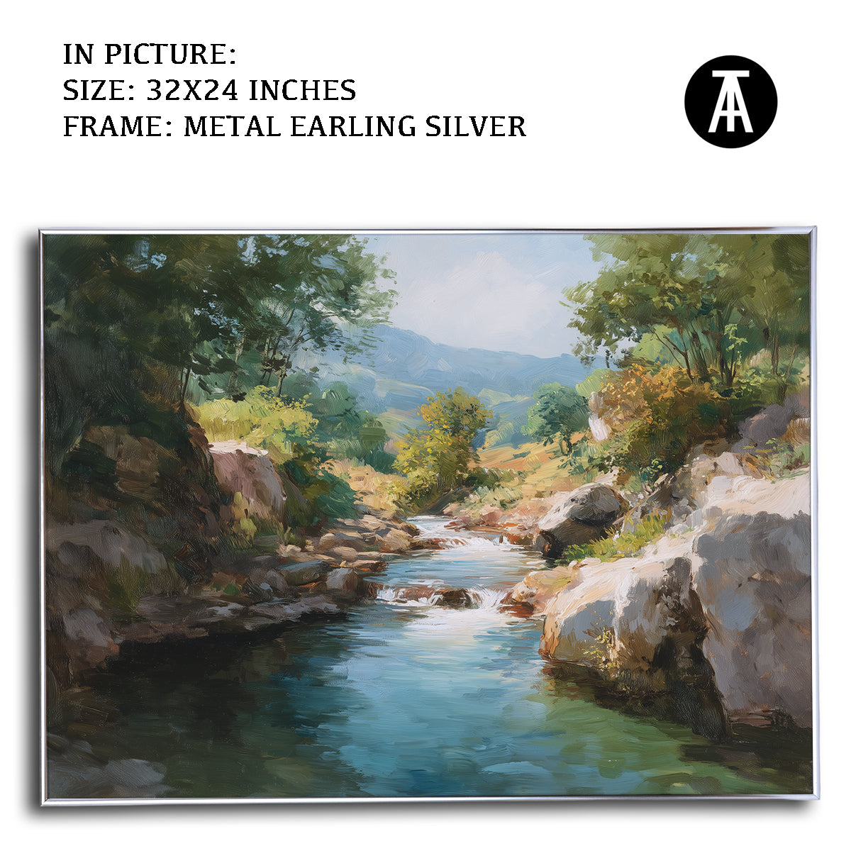 Artwork in Black Frame