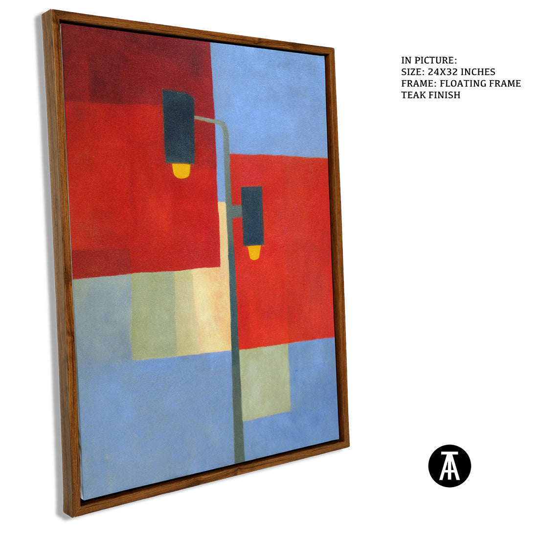 Artwork in Floating Frame