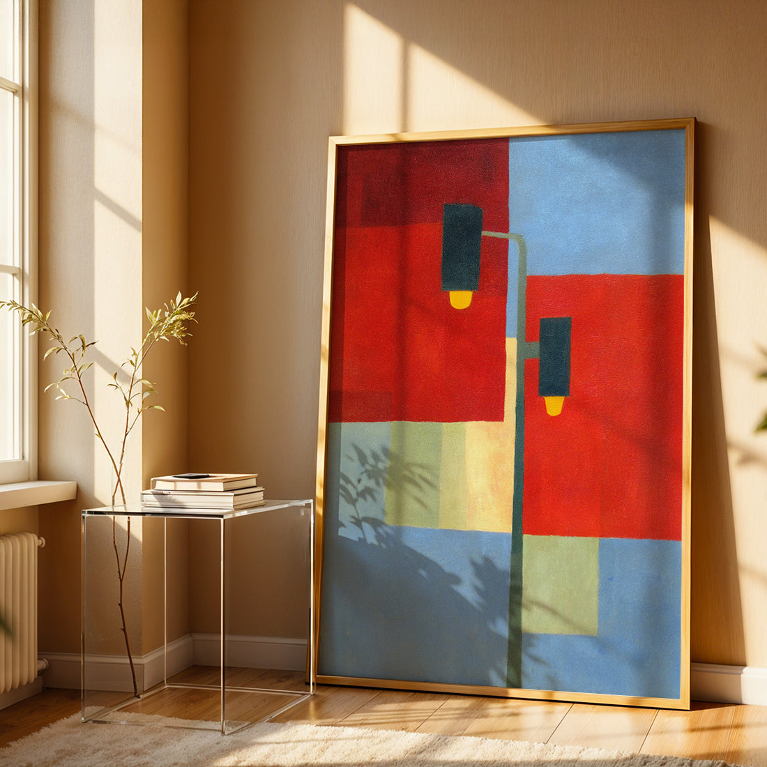 Painting in a Lifestyle Setting