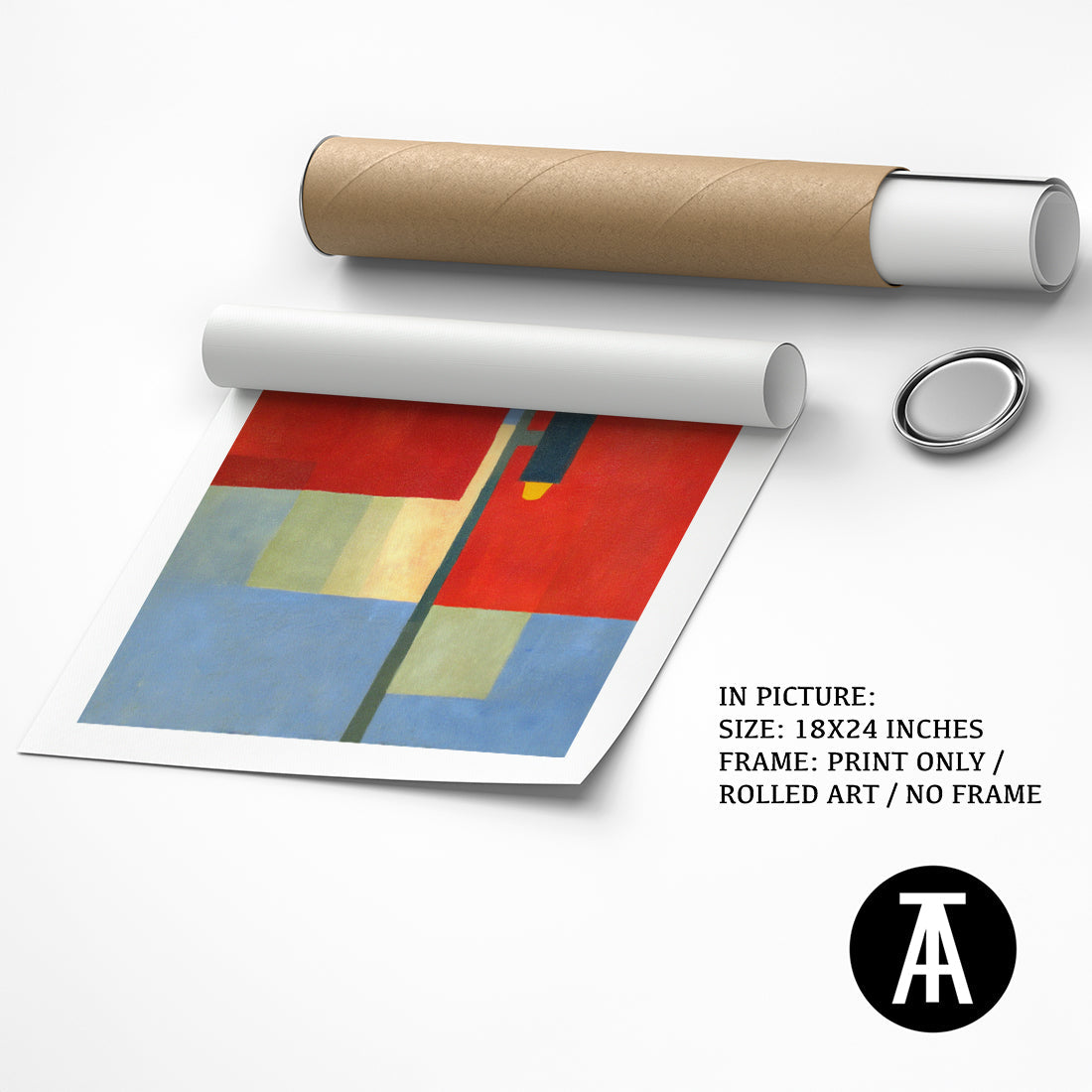 Artwork as Print Only or Rolled Art