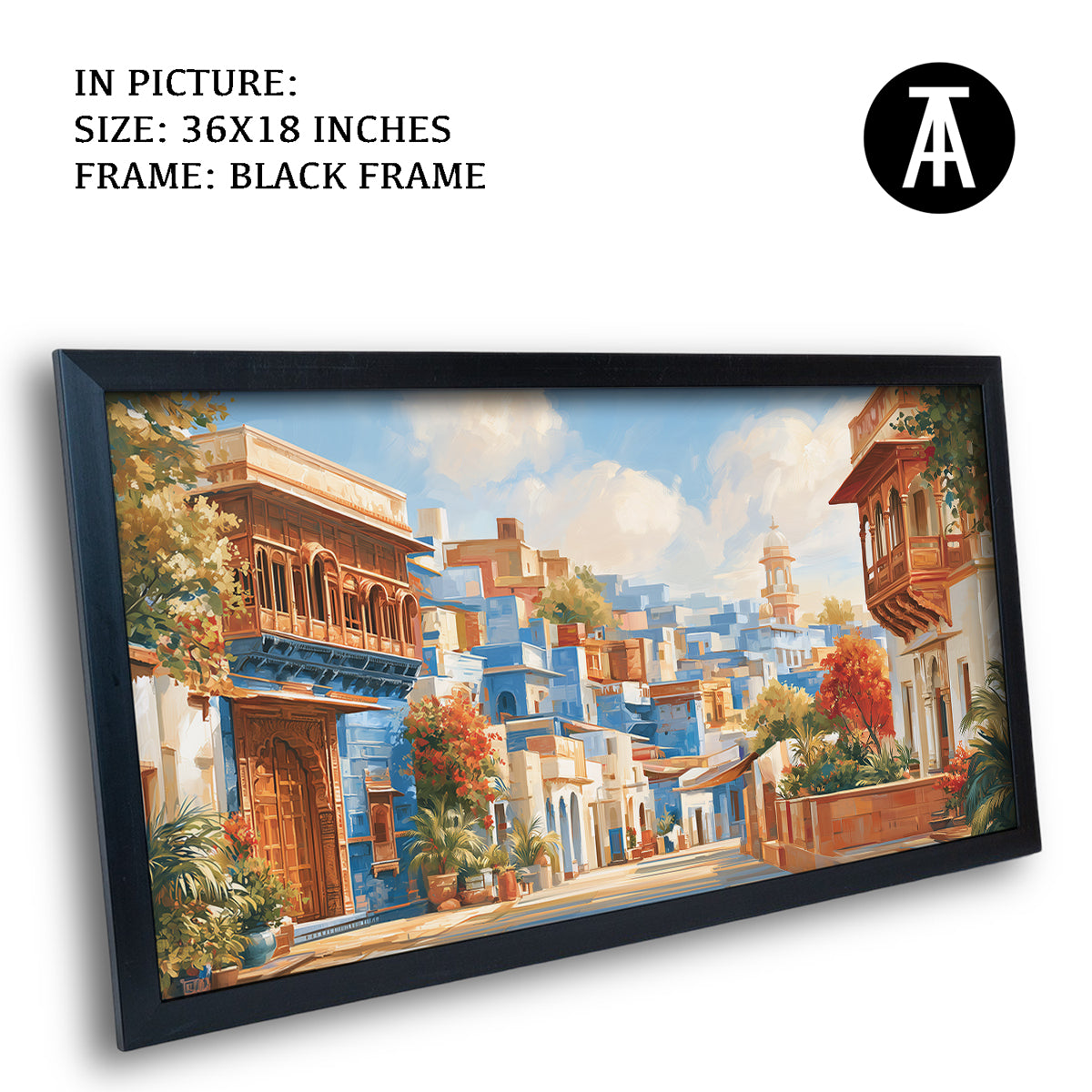 Artwork in Black Frame