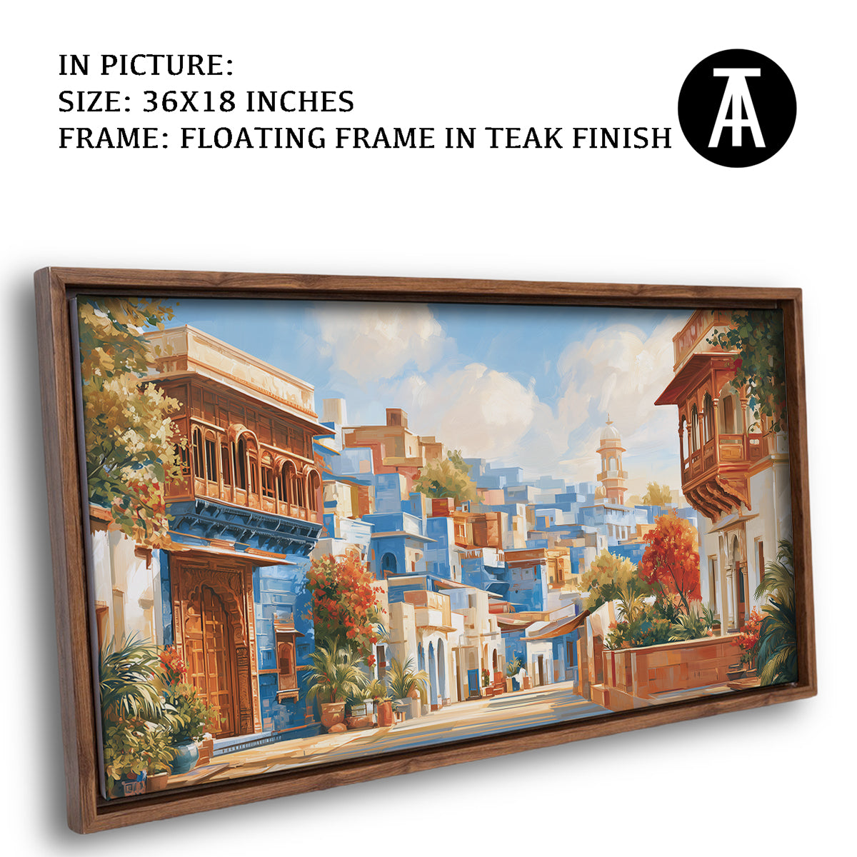 Artwork in Floating Frame
