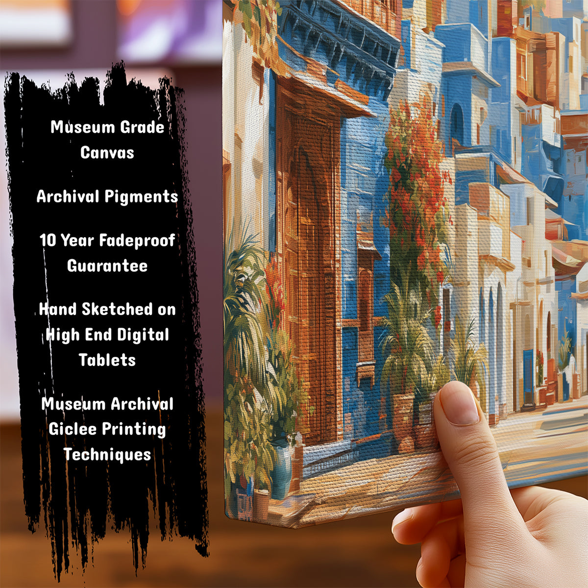 Information about Indian Canvas Art Print