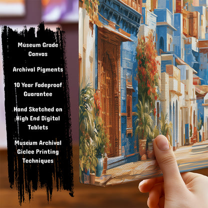 Information about Indian Canvas Art Print