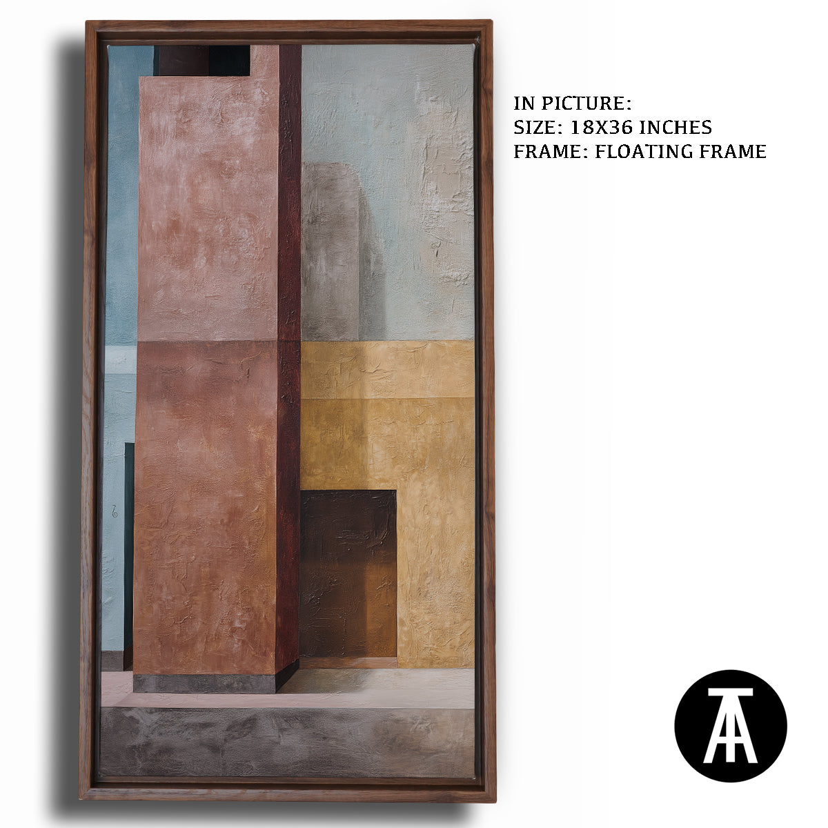 Artwork in Floating Frame