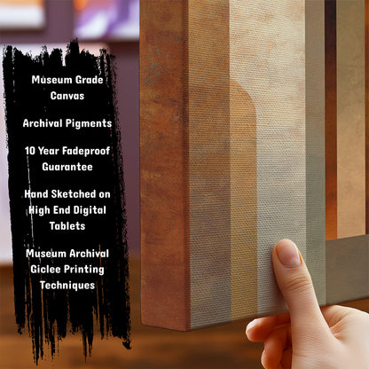 Information about Abstract Canvas Art Print