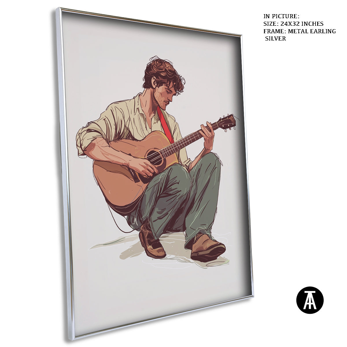 Artwork in Black Frame