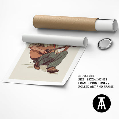 Artwork as Print Only or Rolled Art