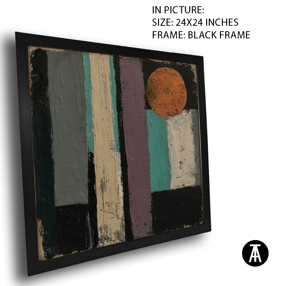 Artwork in Black Frame