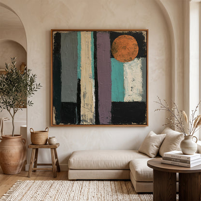 Abstract Art in a Lifestyle Setting