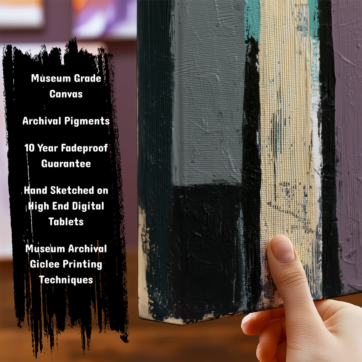 Information about Abstract Art Print