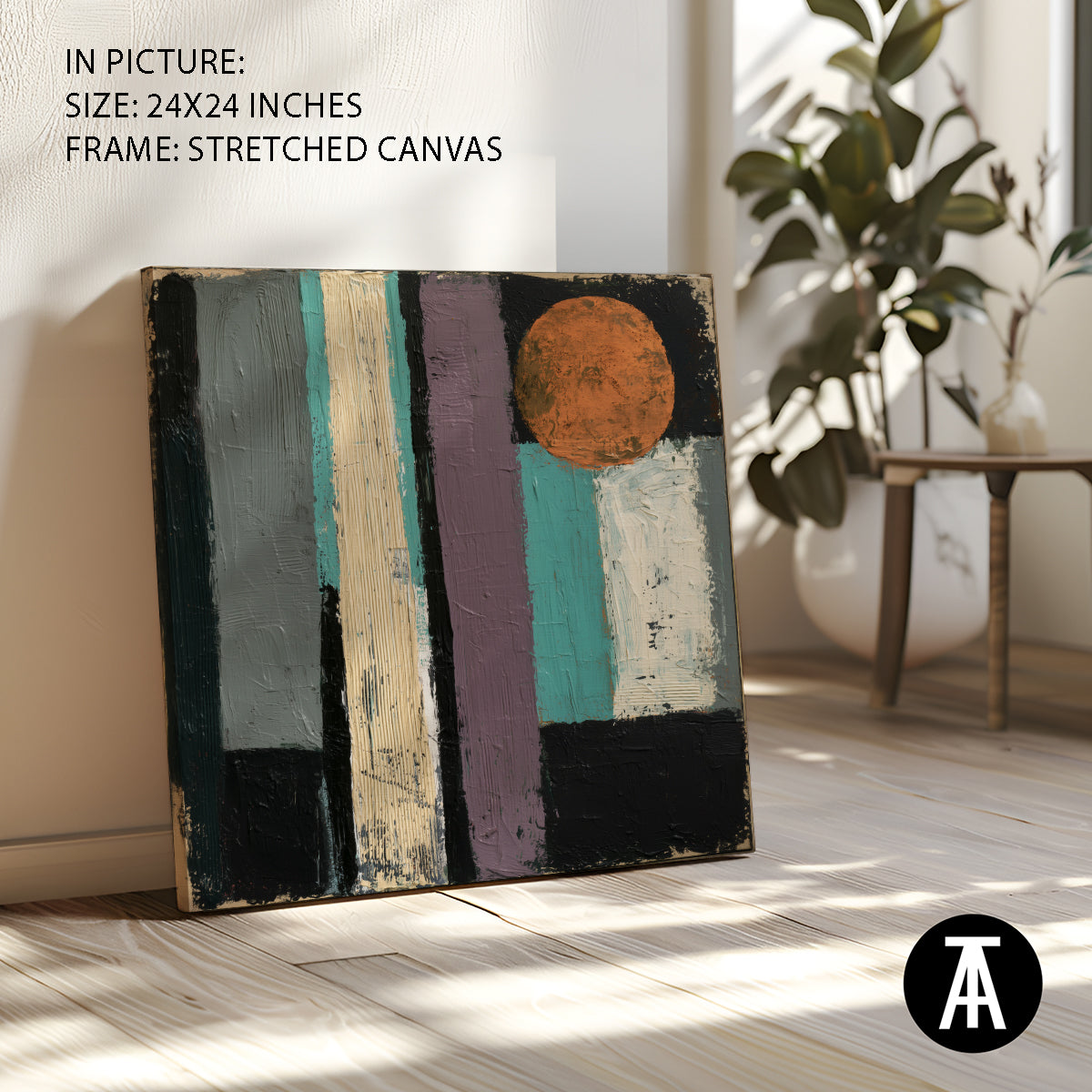 Artwork in Stretched Canvas
