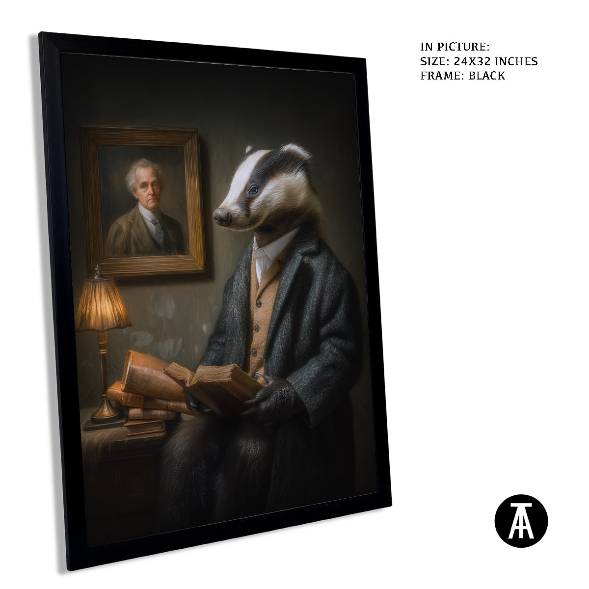 Artwork in Black Frame