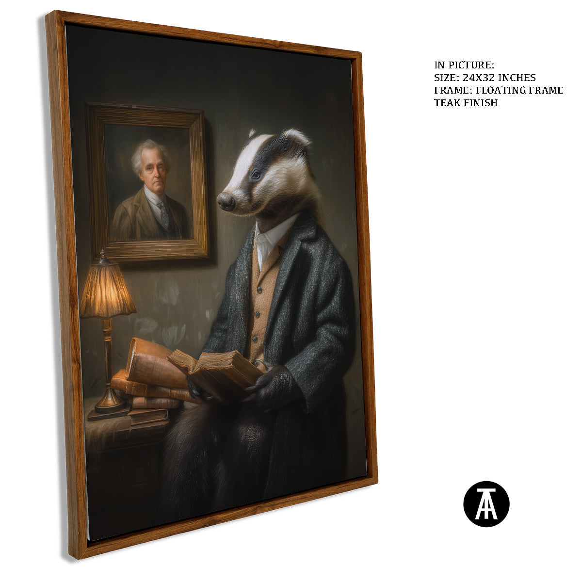 Artwork in Floating Frame