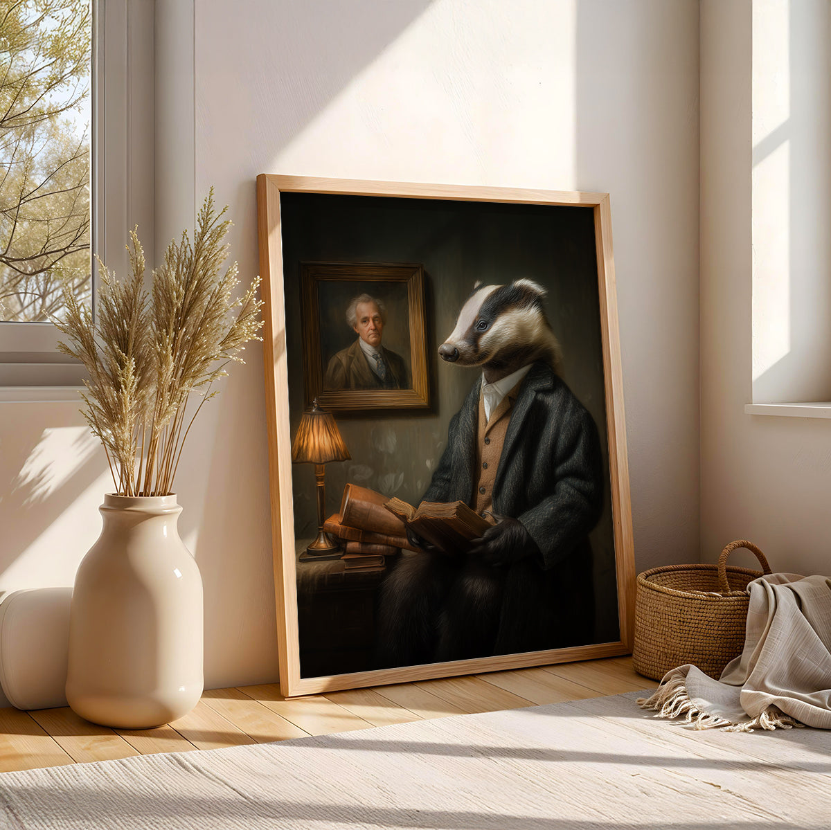 Painting in a Lifestyle Setting