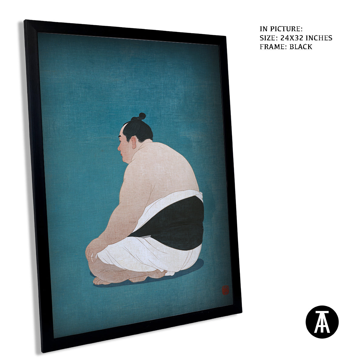 Artwork in Metal Earling Silver Frame