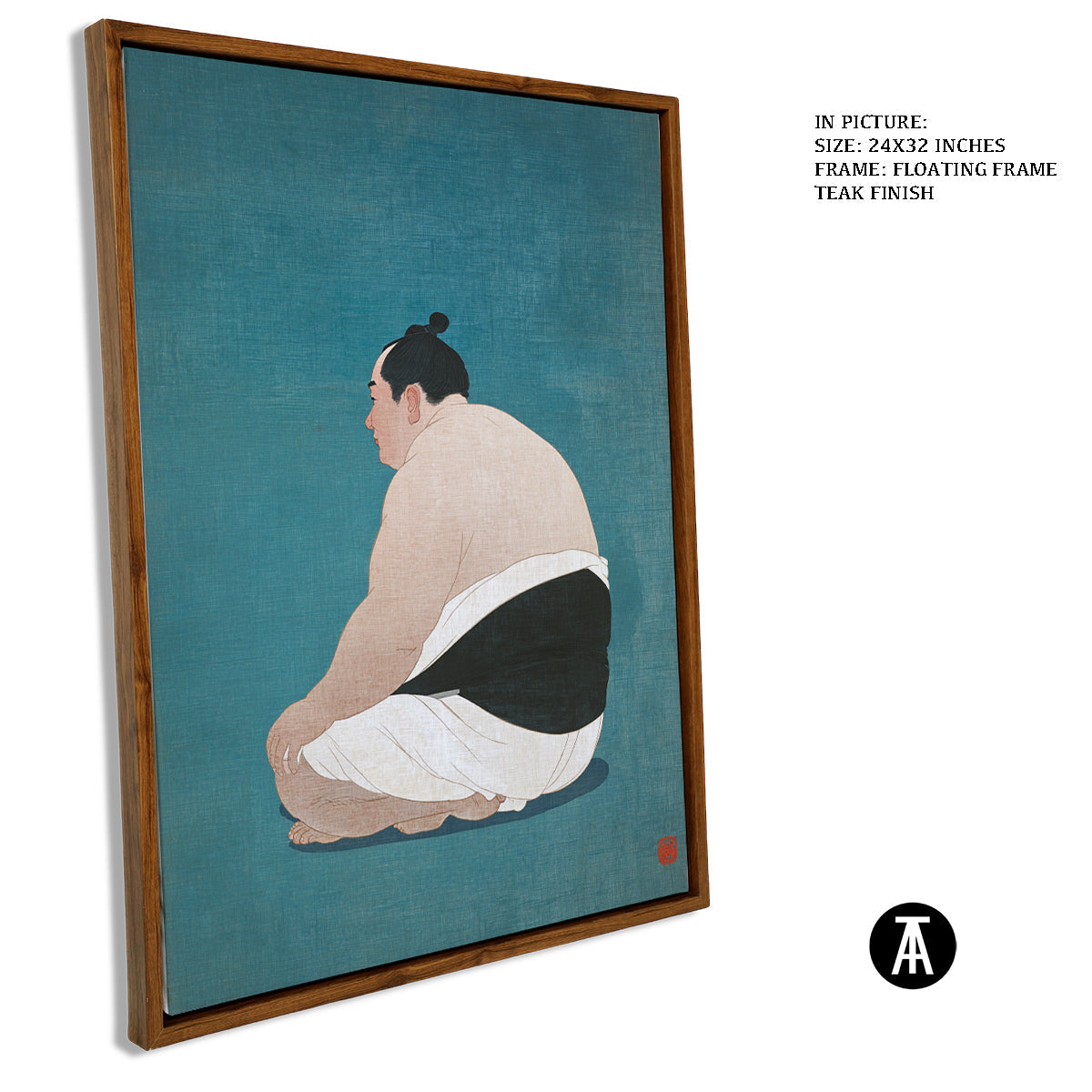 Artwork in Floating Frame