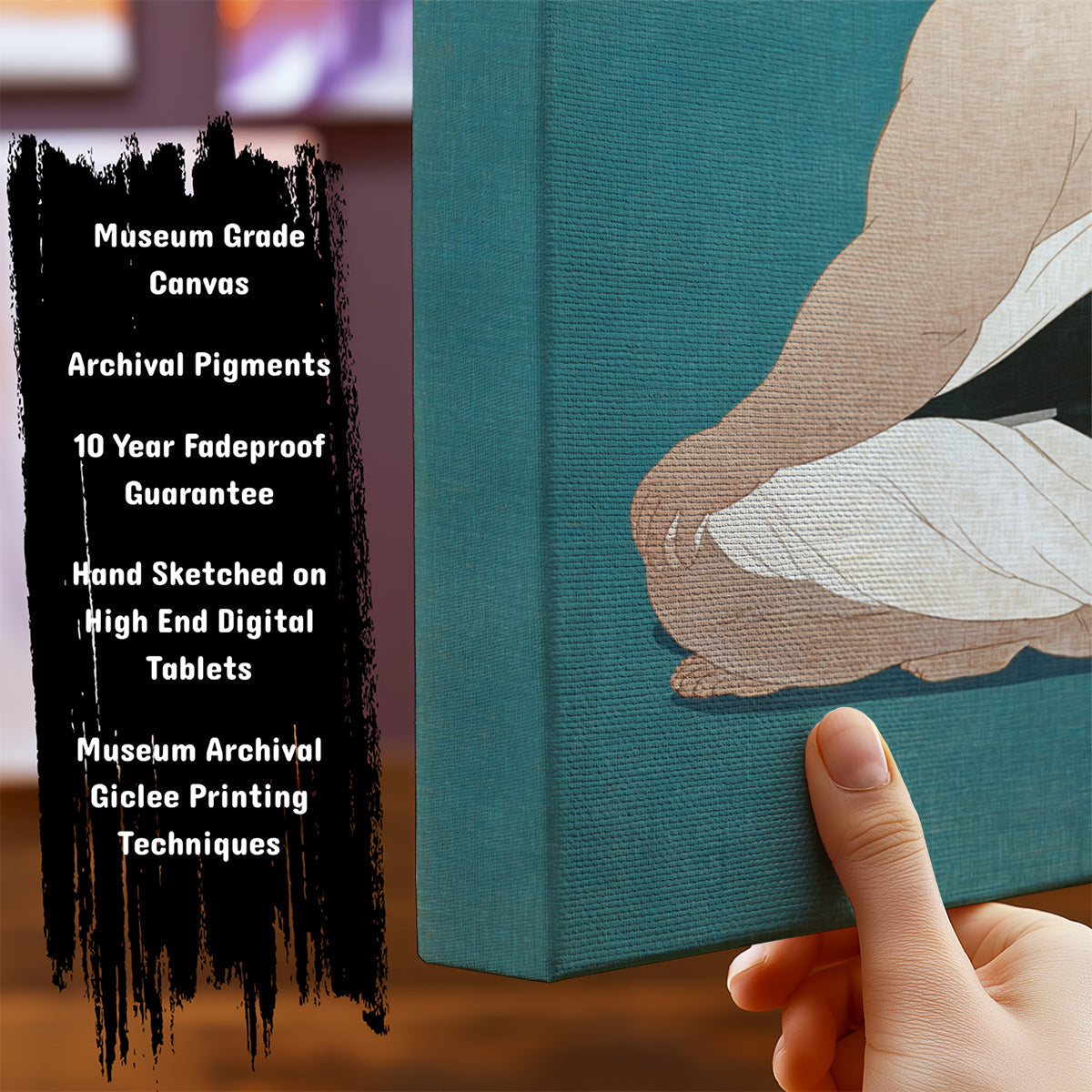 Information about Japanese Canvas Art Print