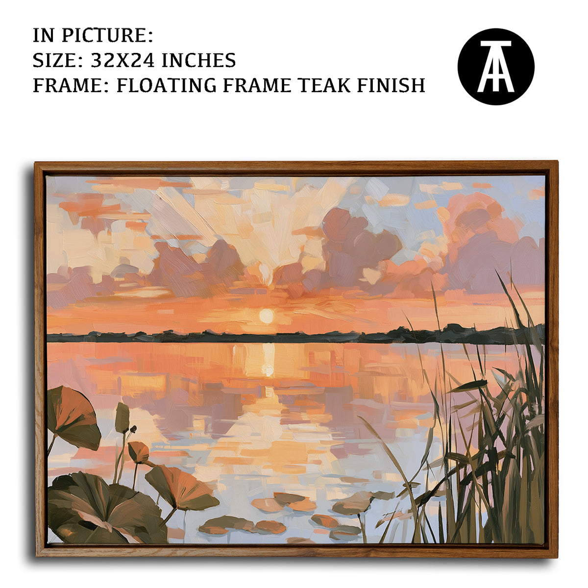 Artwork in Floating Frame