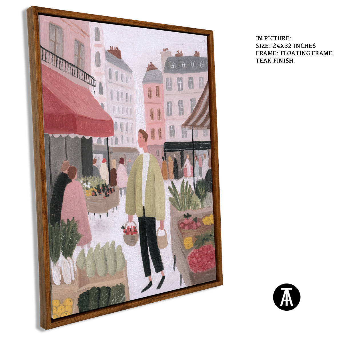 Artwork in Floating Frame