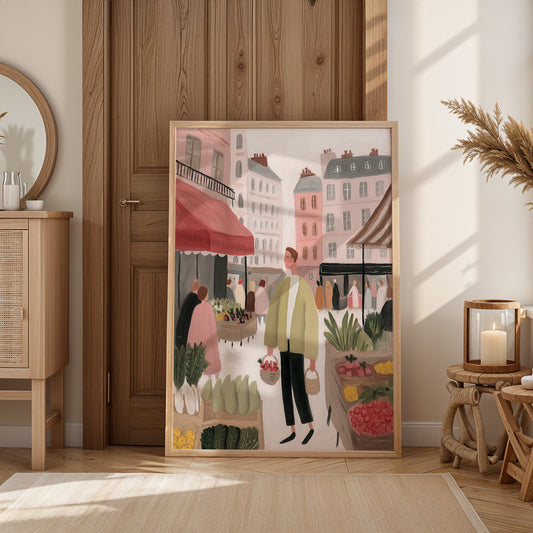 Painting in a Lifestyle Setting