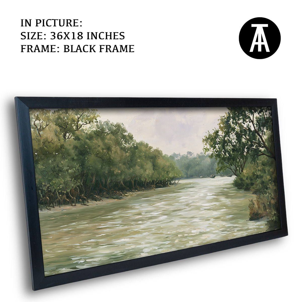 Artwork in Black Frame