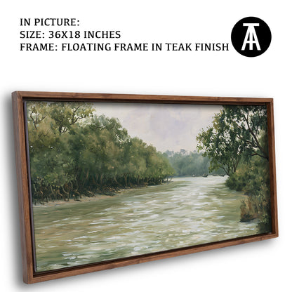 Artwork in Floating Frame