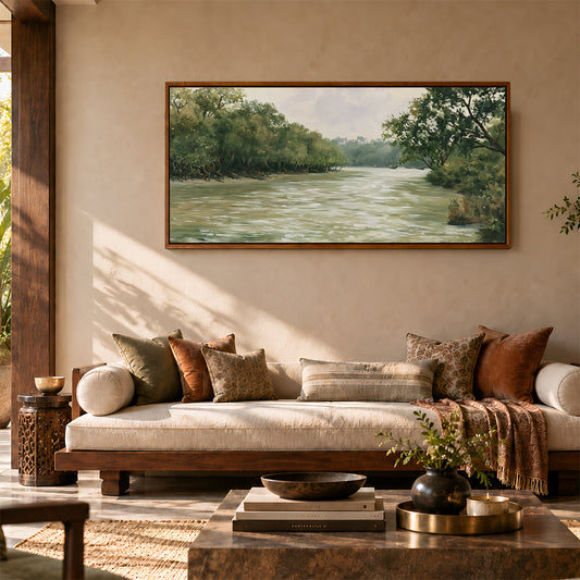 Indian Artwork in a Lifestyle Setting