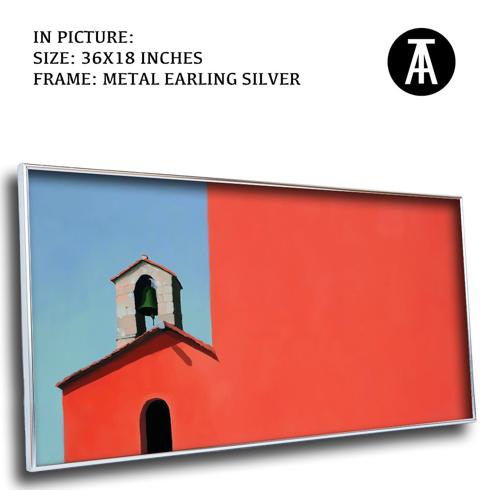 Artwork in Metal Earling Silver Frame