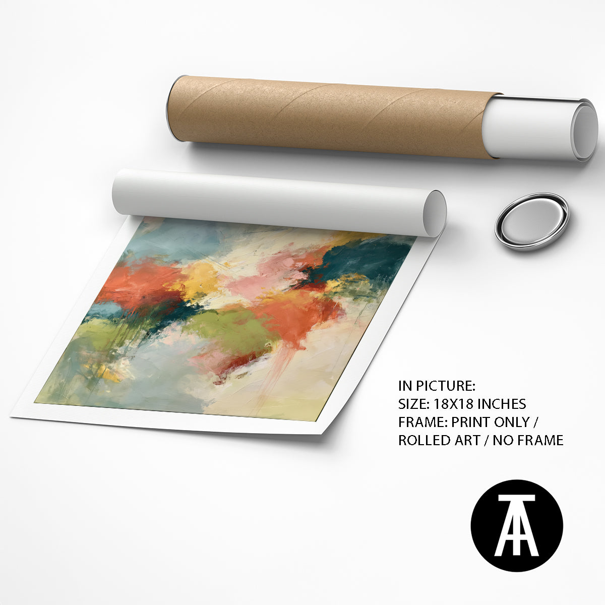 Artwork as Print Only / Rolled Art