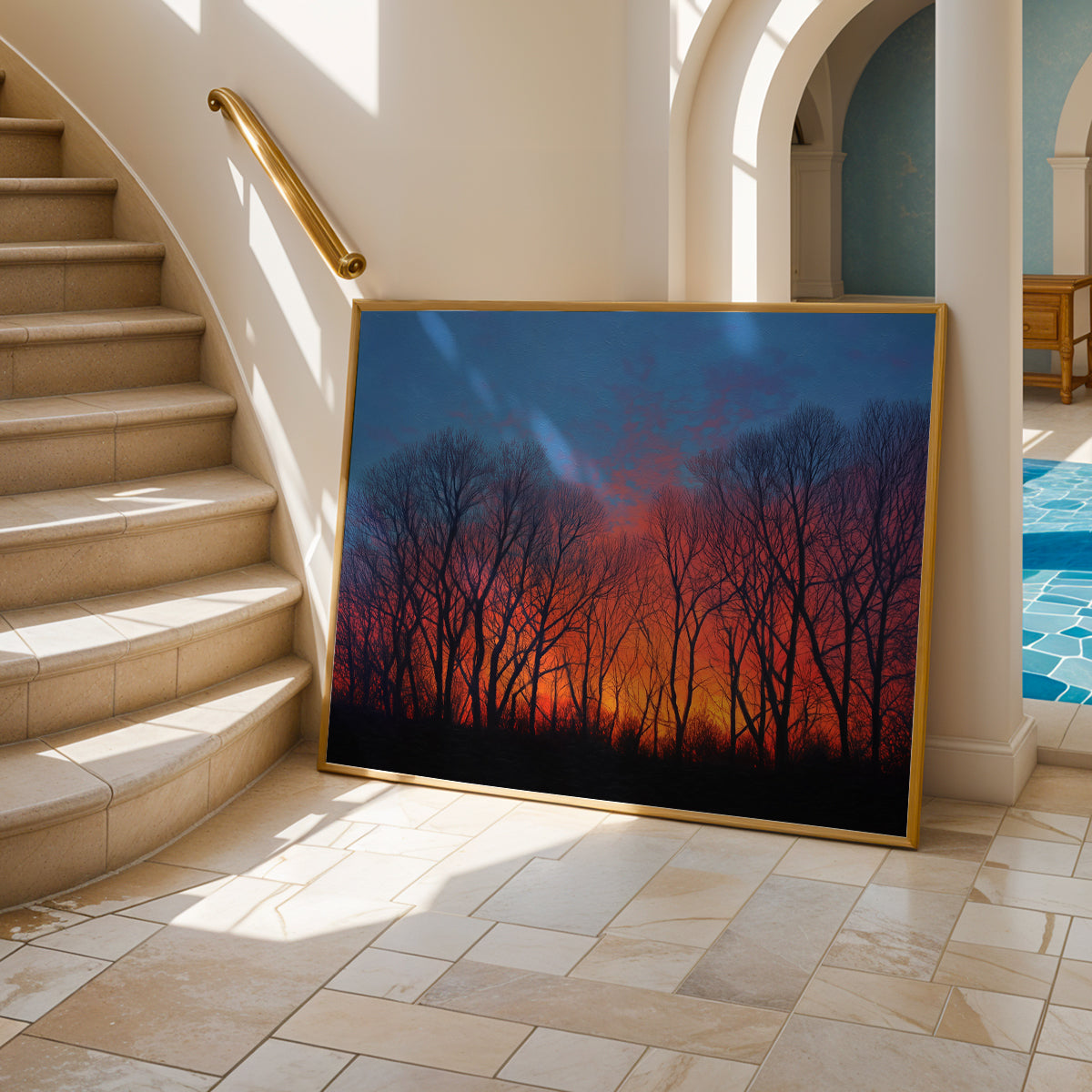 Vaastu Painting in a Lifestyle Setting