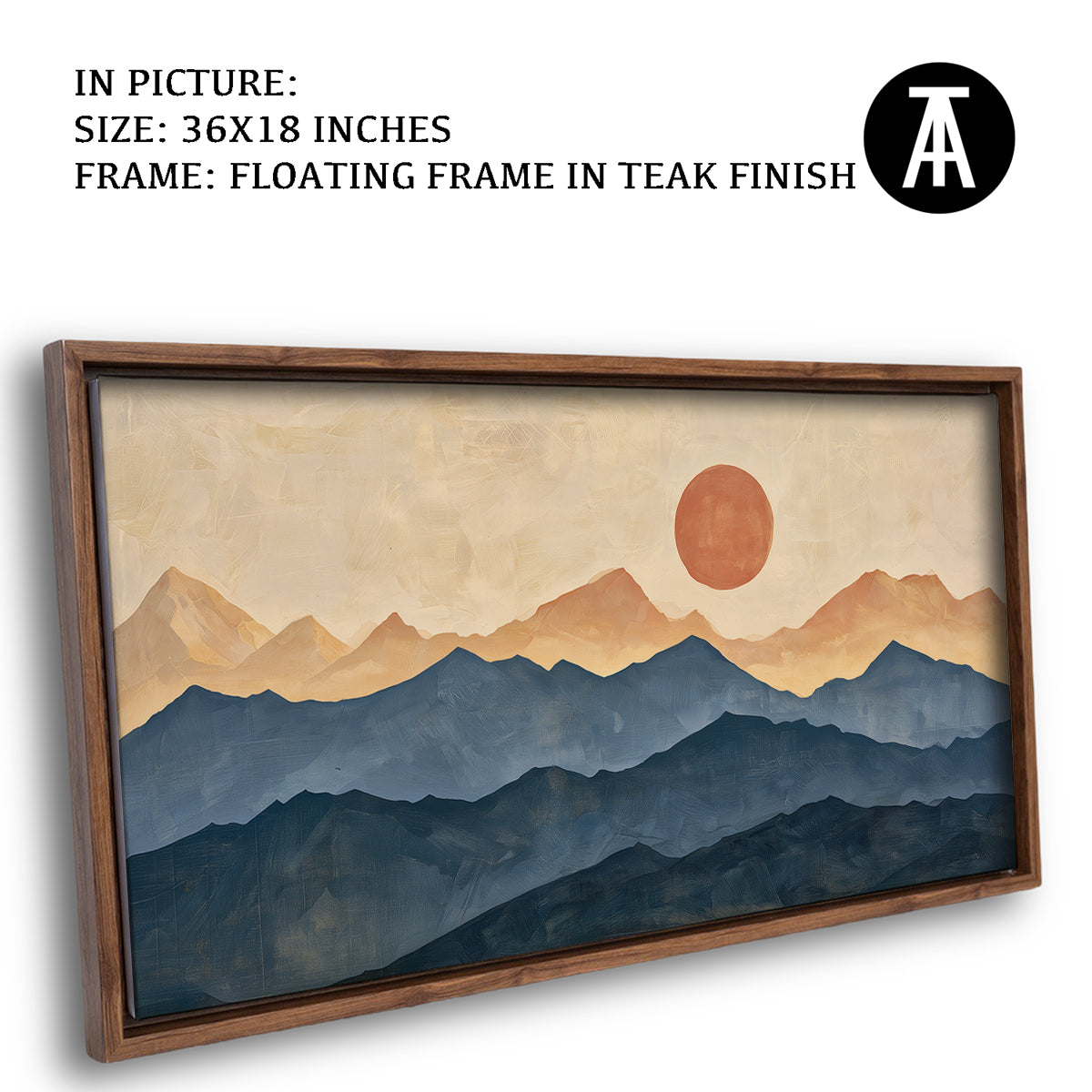 Artwork in Floating Frame