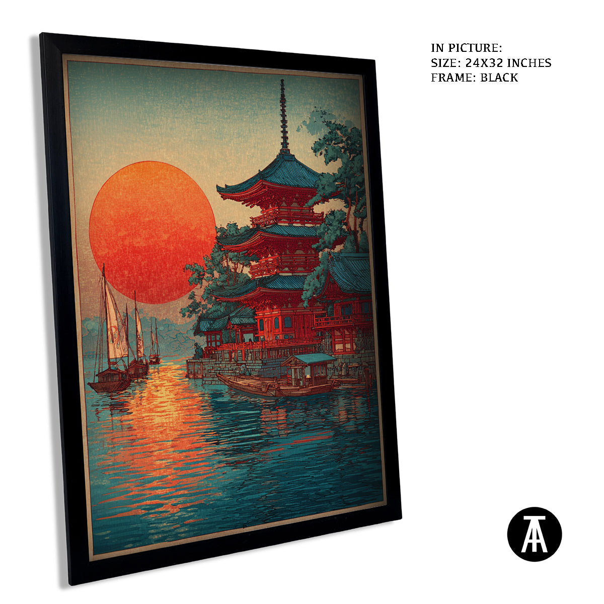 Artwork in Metal Earling Silver Frame