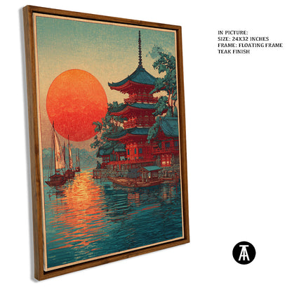 Artwork in Floating Frame