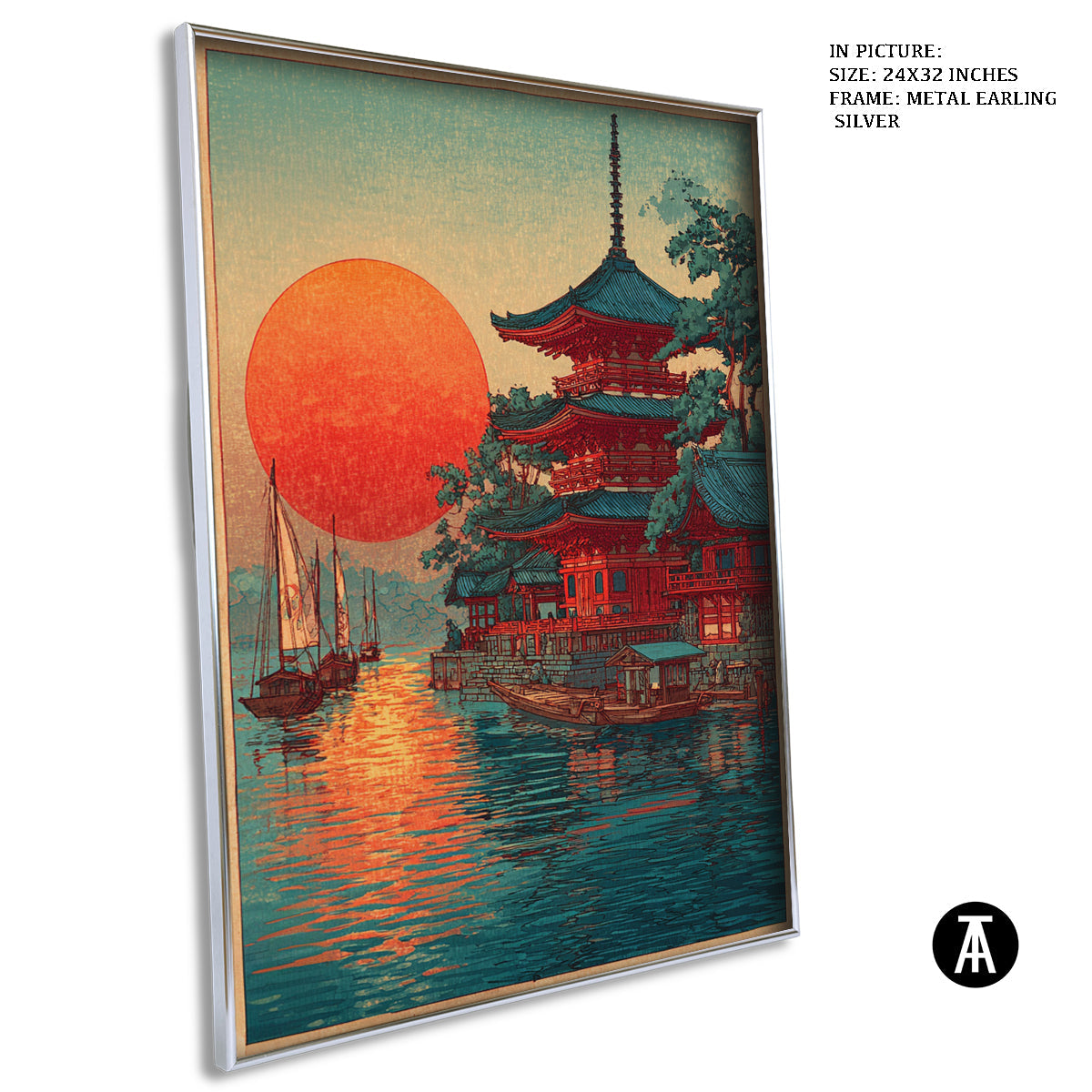 Artwork in Black Frame