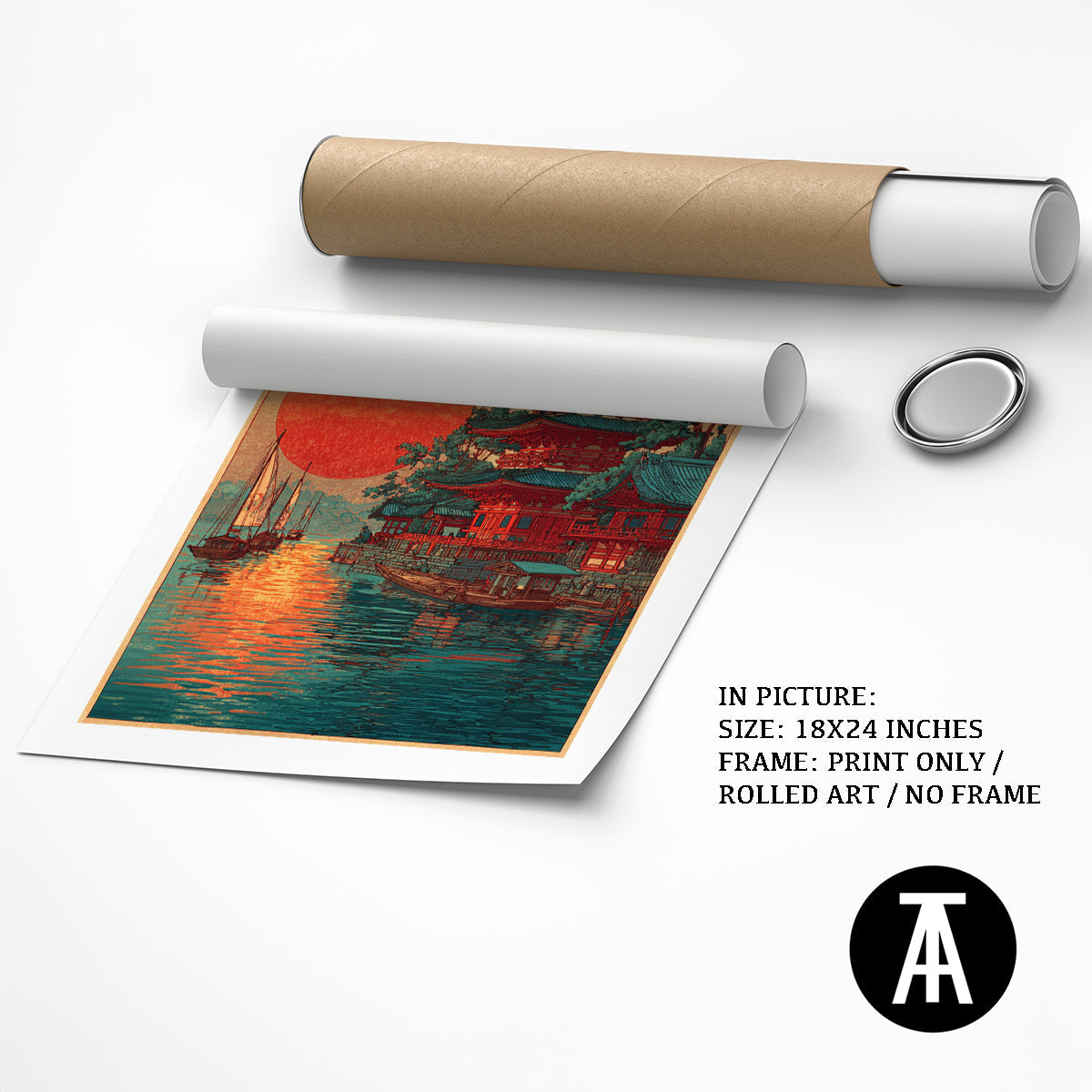 Artwork as Print Only or Rolled Art