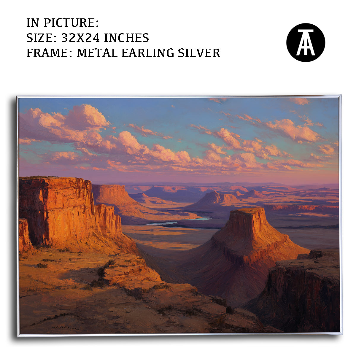 Artwork in Black Frame