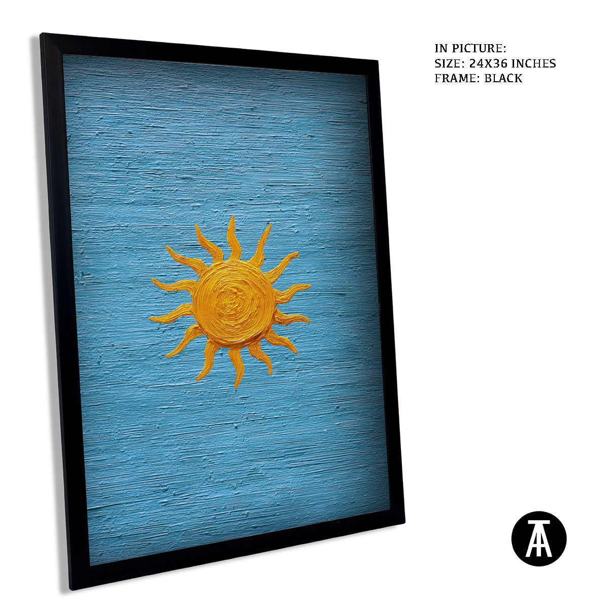 Artwork in Black Frame