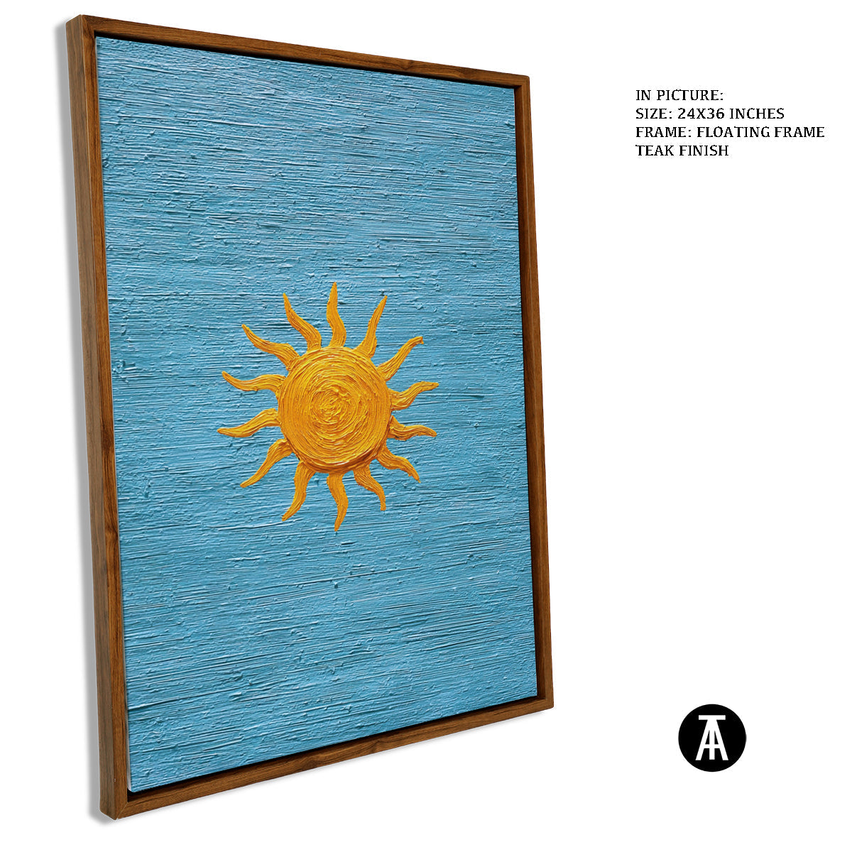 Artwork in Floating Frame