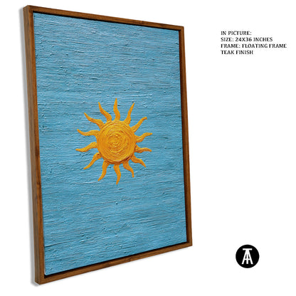 Artwork in Floating Frame