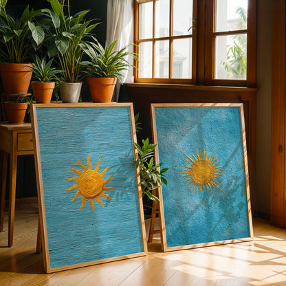 Heritage Indian Painting in a Lifestyle Setting