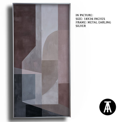 Artwork in Metal Earling Silver Frame