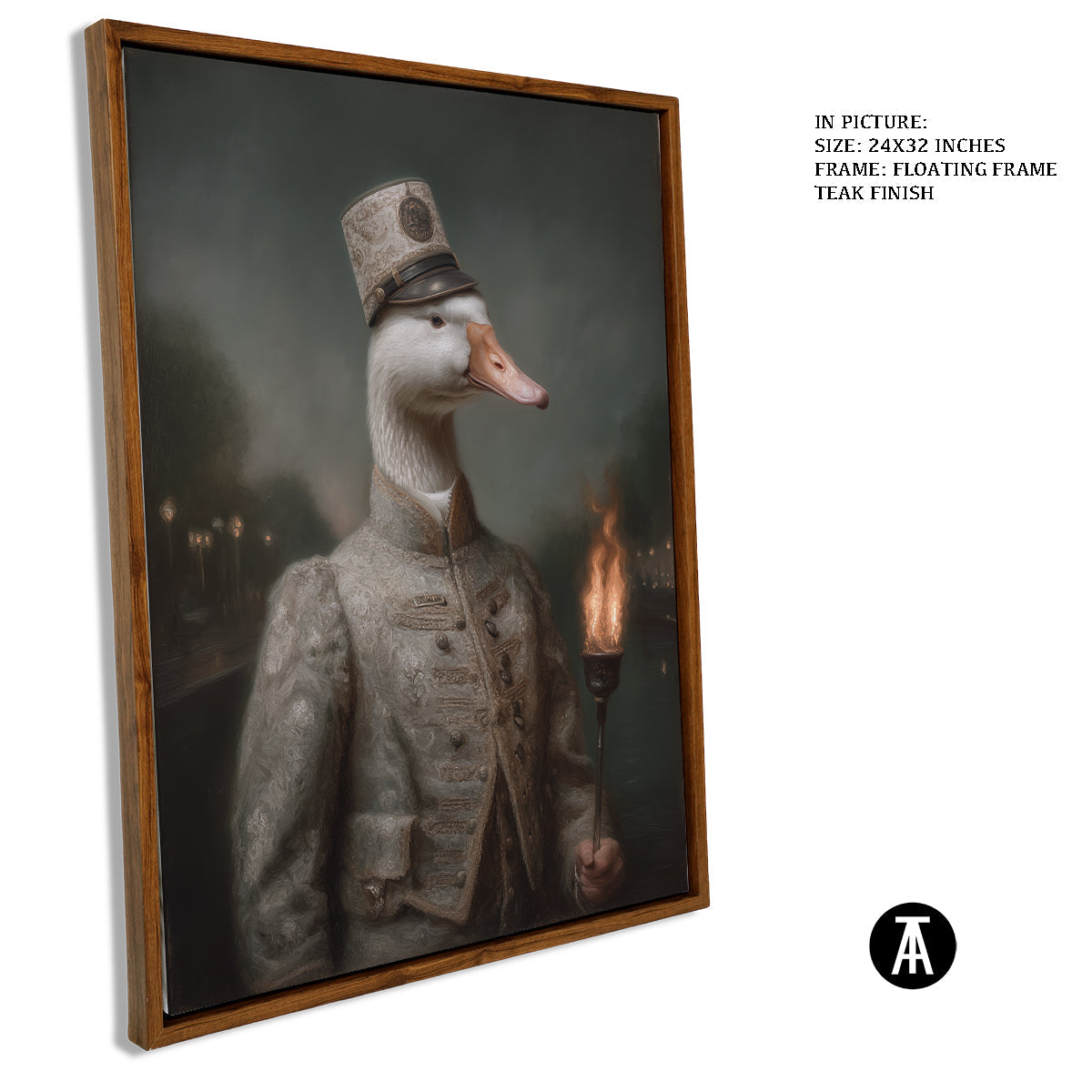 Artwork in Floating Frame