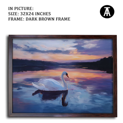 Artwork in Metal Champagne Gold Frame