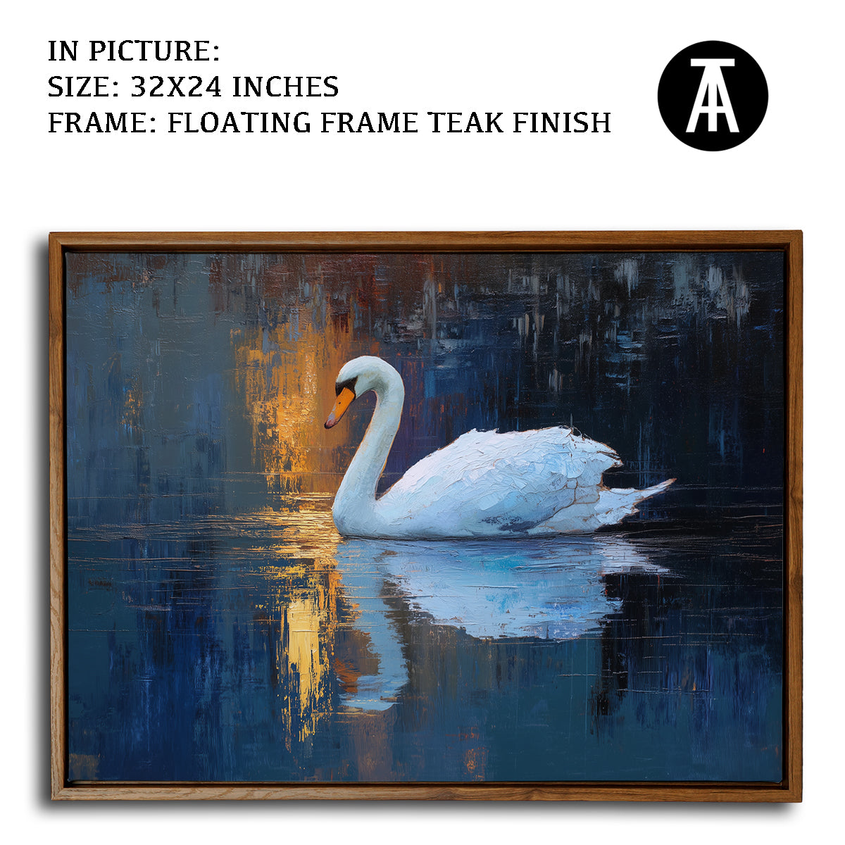 Artwork in Floating Frame